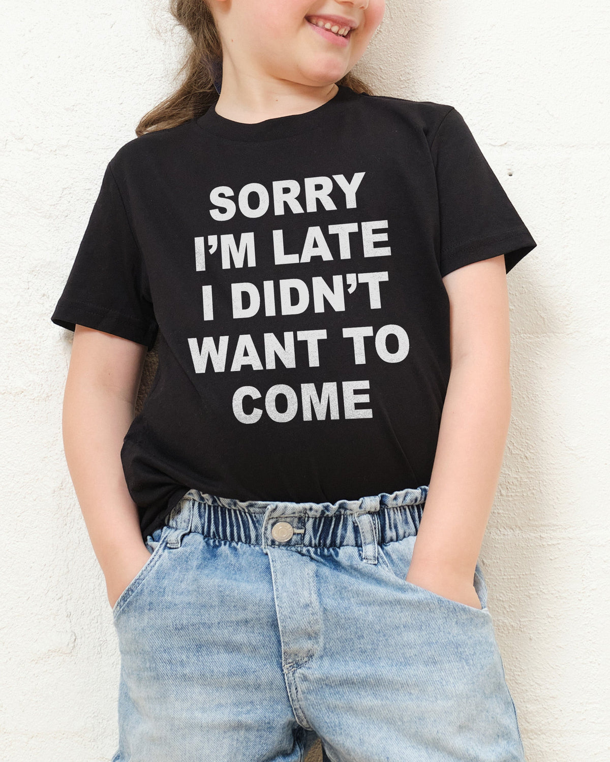 Sorry I'm Late Kids T-Shirt product image 1