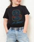 Cobra Kai No Mercy Neon Kids T-Shirt product image 1