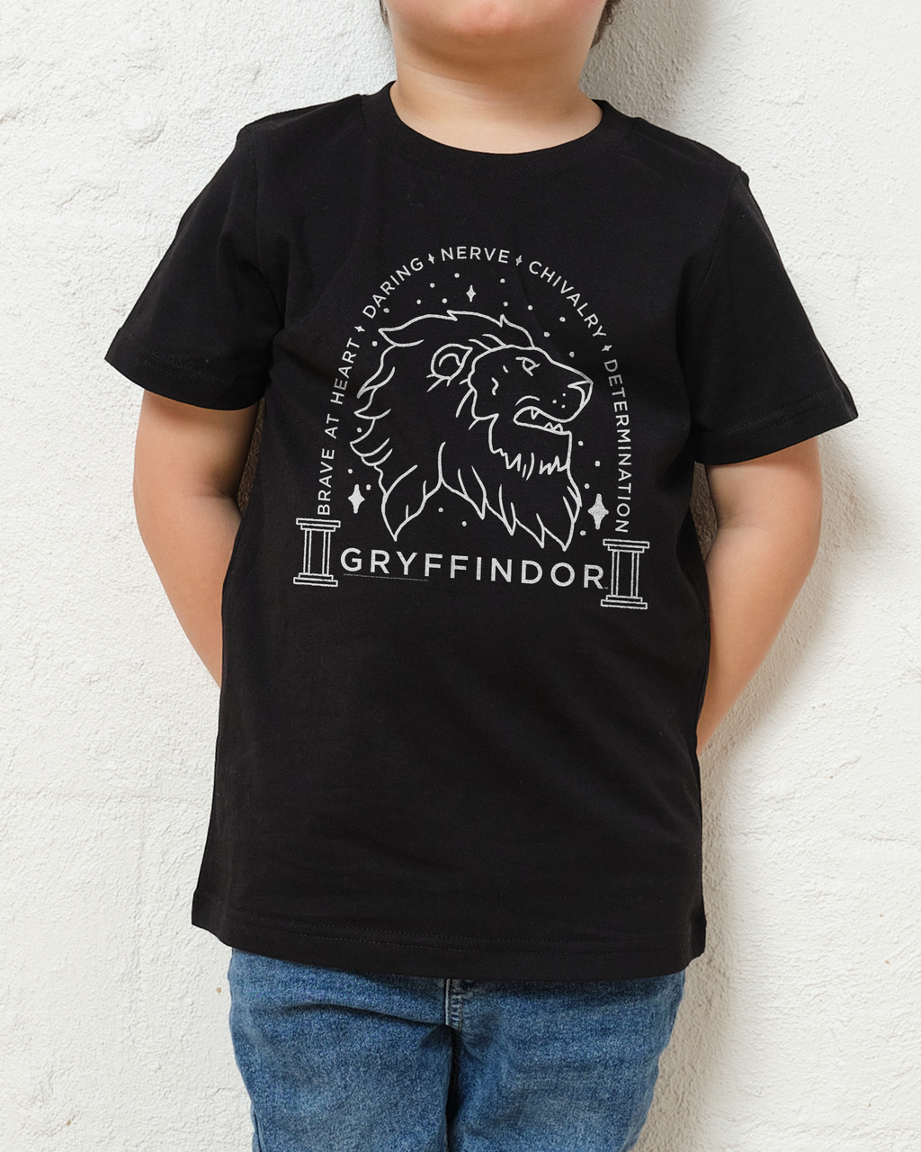 Gryffindor Monochrome Kids T-Shirt product image 1