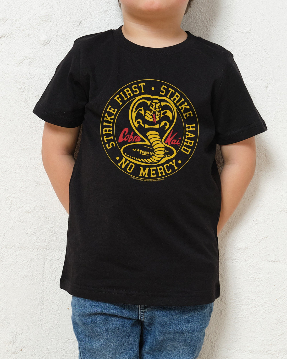 Cobra Kai No Mercy Icon Kids T-Shirt product image 1