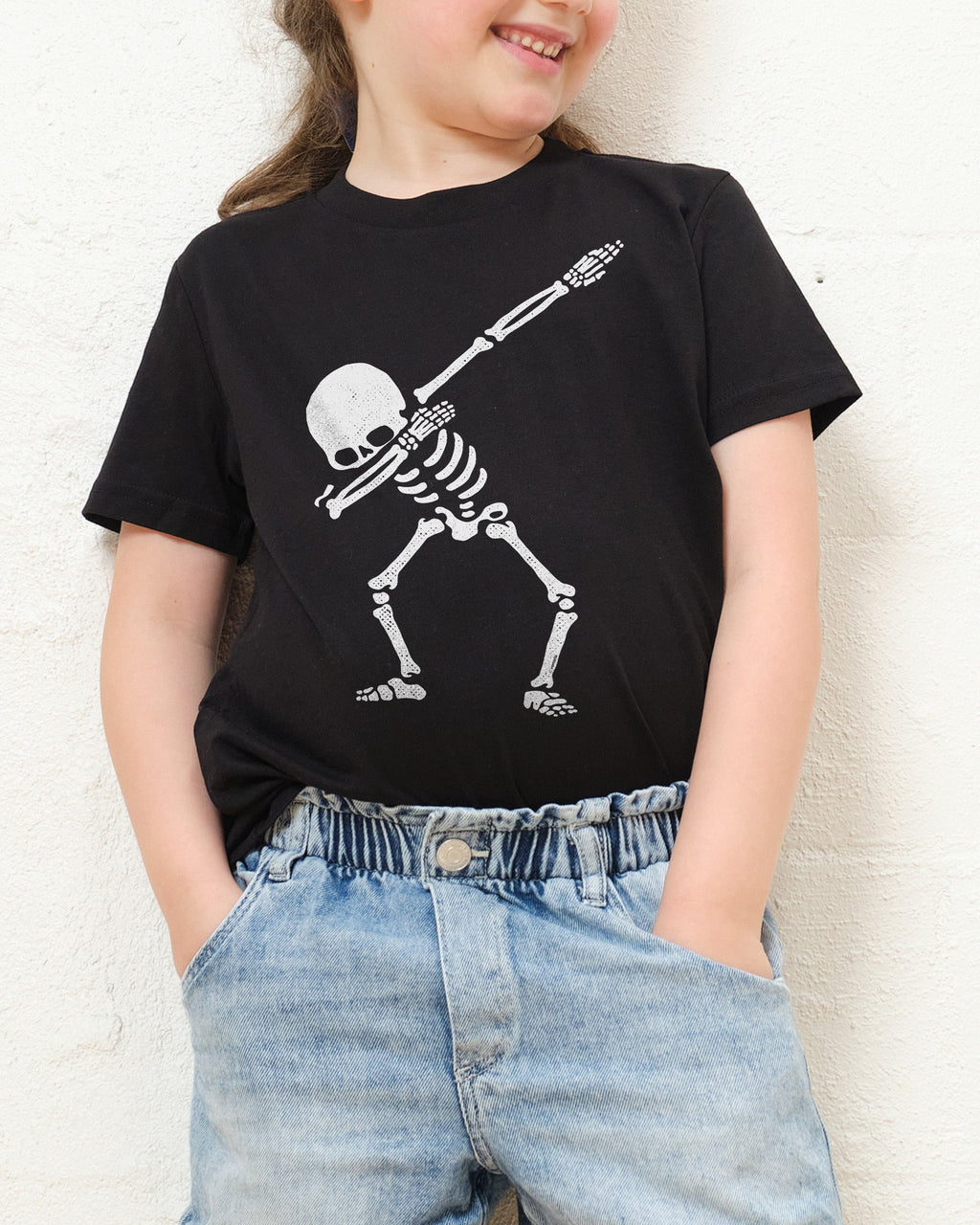 Dabbing Skeleton Kids T-Shirt product image 1