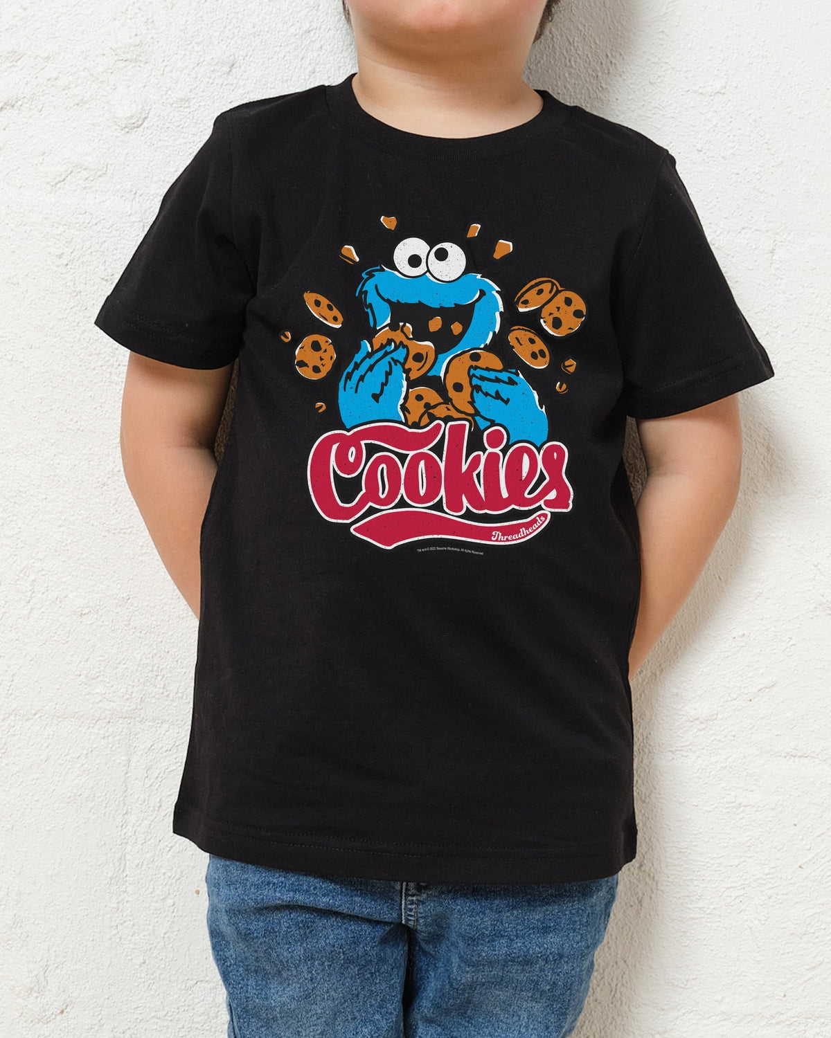Cookie Monster Cookies Kids T-Shirt product image 3