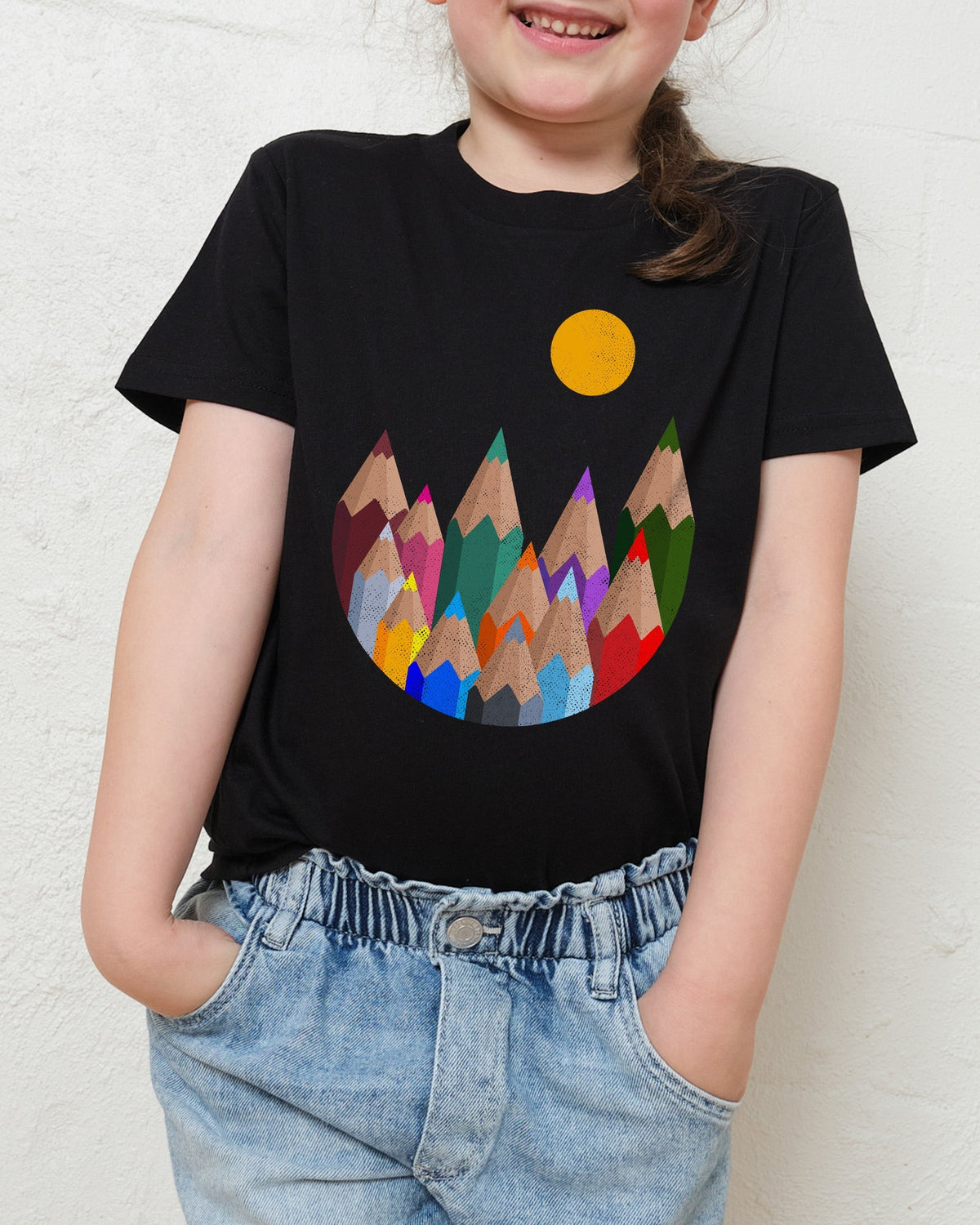 12 Colour Mountains Kids T-Shirt product image 1