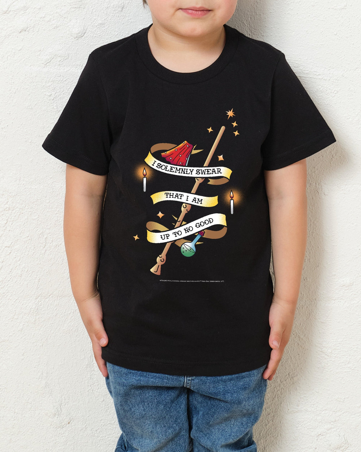 I Solemnly Swear That I Am Up to No Good Kids T-Shirt product image 2