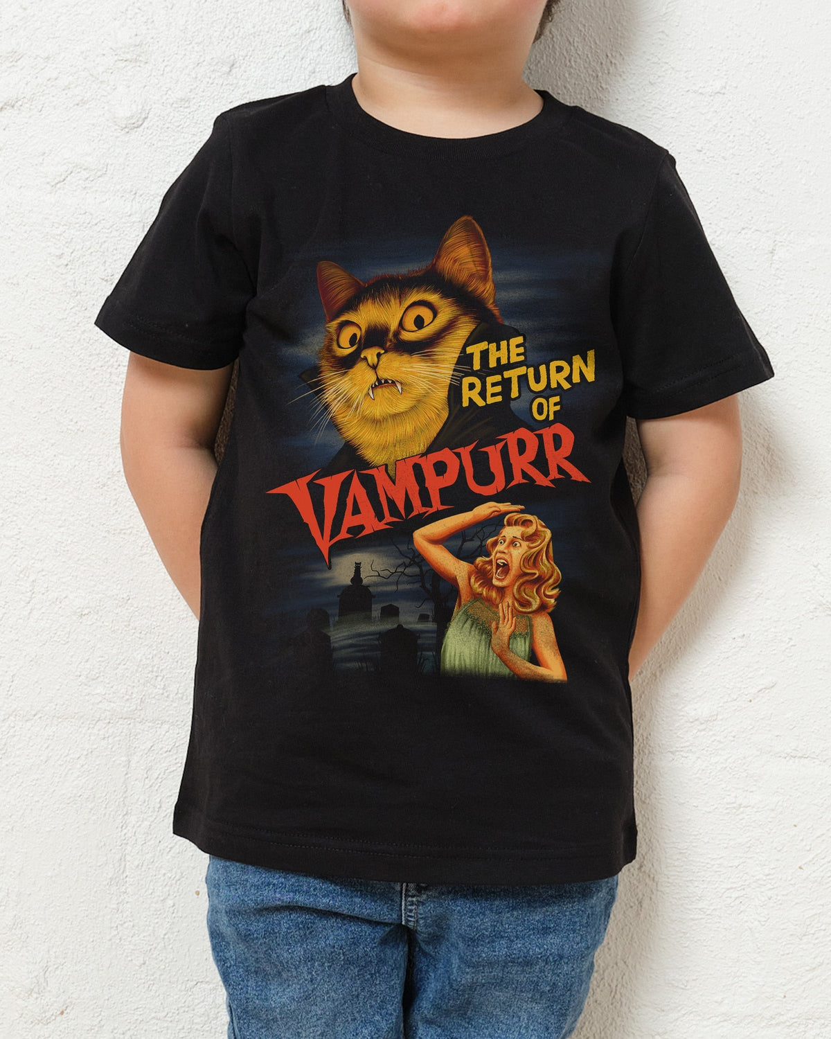 The Return of Vampurr Kids T-Shirt product image 1