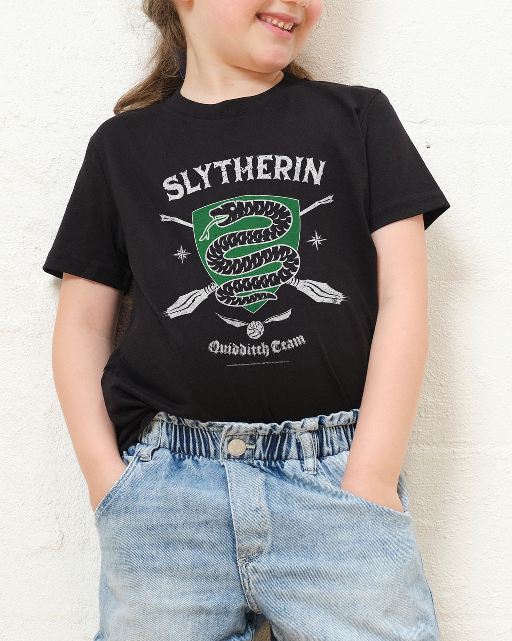 Slytherin Quidditch Team Kids T-Shirt product image 2
