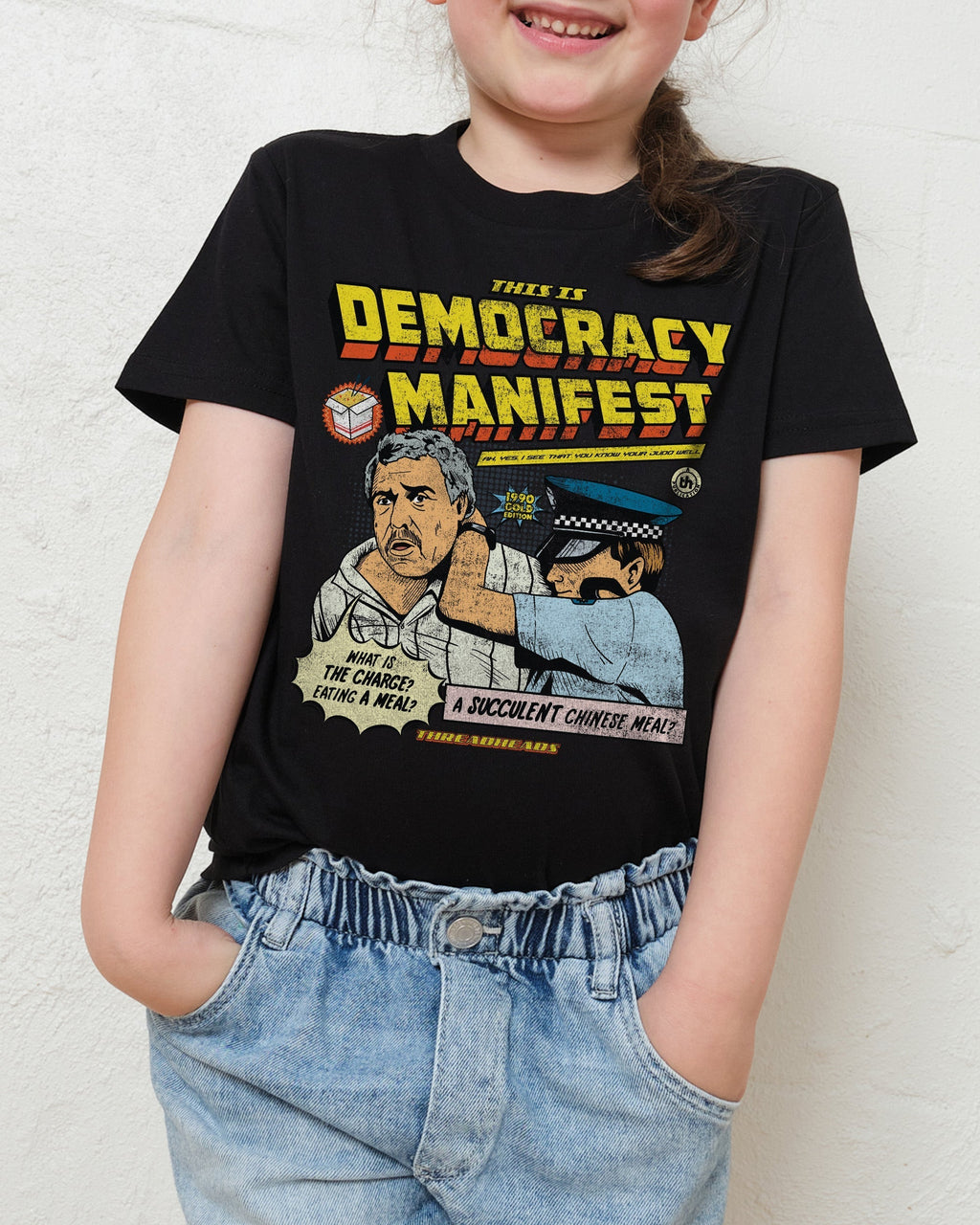 This is Democracy Manifest Kids T-Shirt product image 3