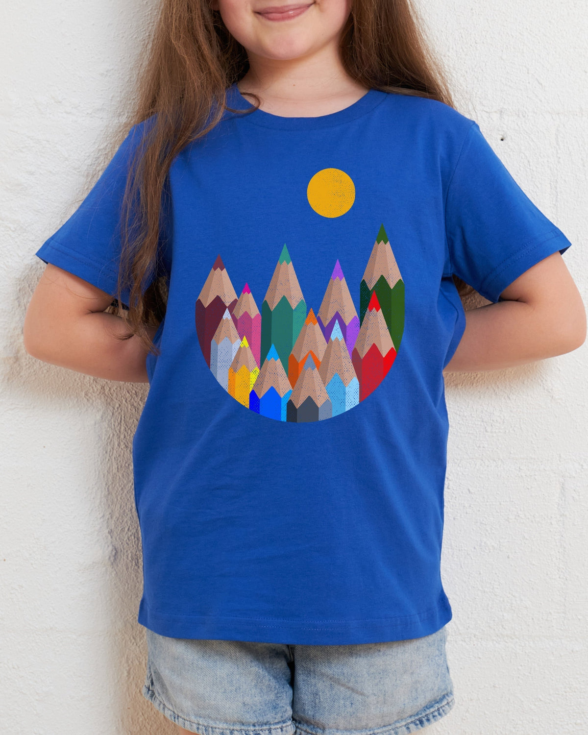 12 Colour Mountains Kids T-Shirt product image 2
