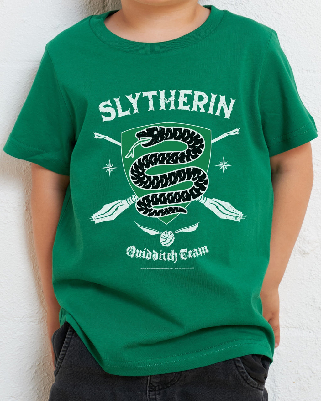 Slytherin Quidditch Team Kids T-Shirt product image 1