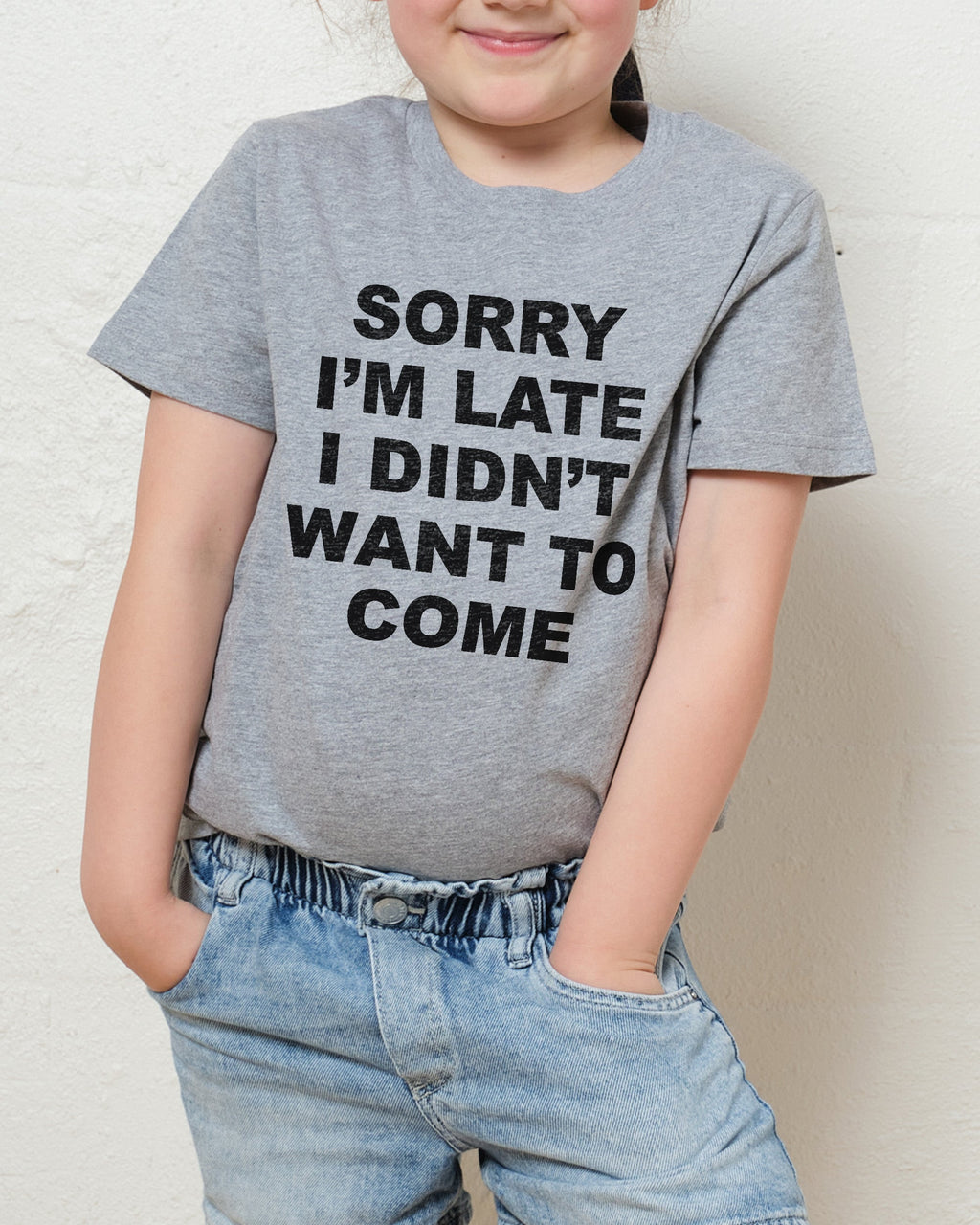 Sorry I'm Late Kids T-Shirt product image 2