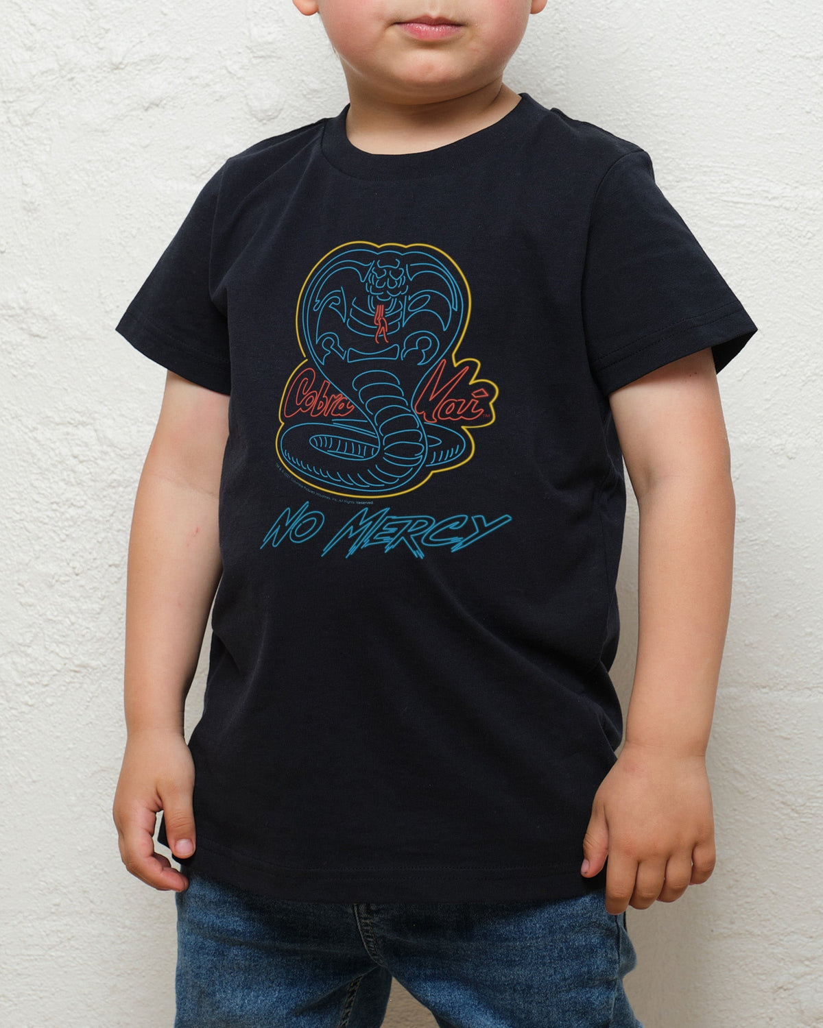 Cobra Kai No Mercy Neon Kids T-Shirt product image 2