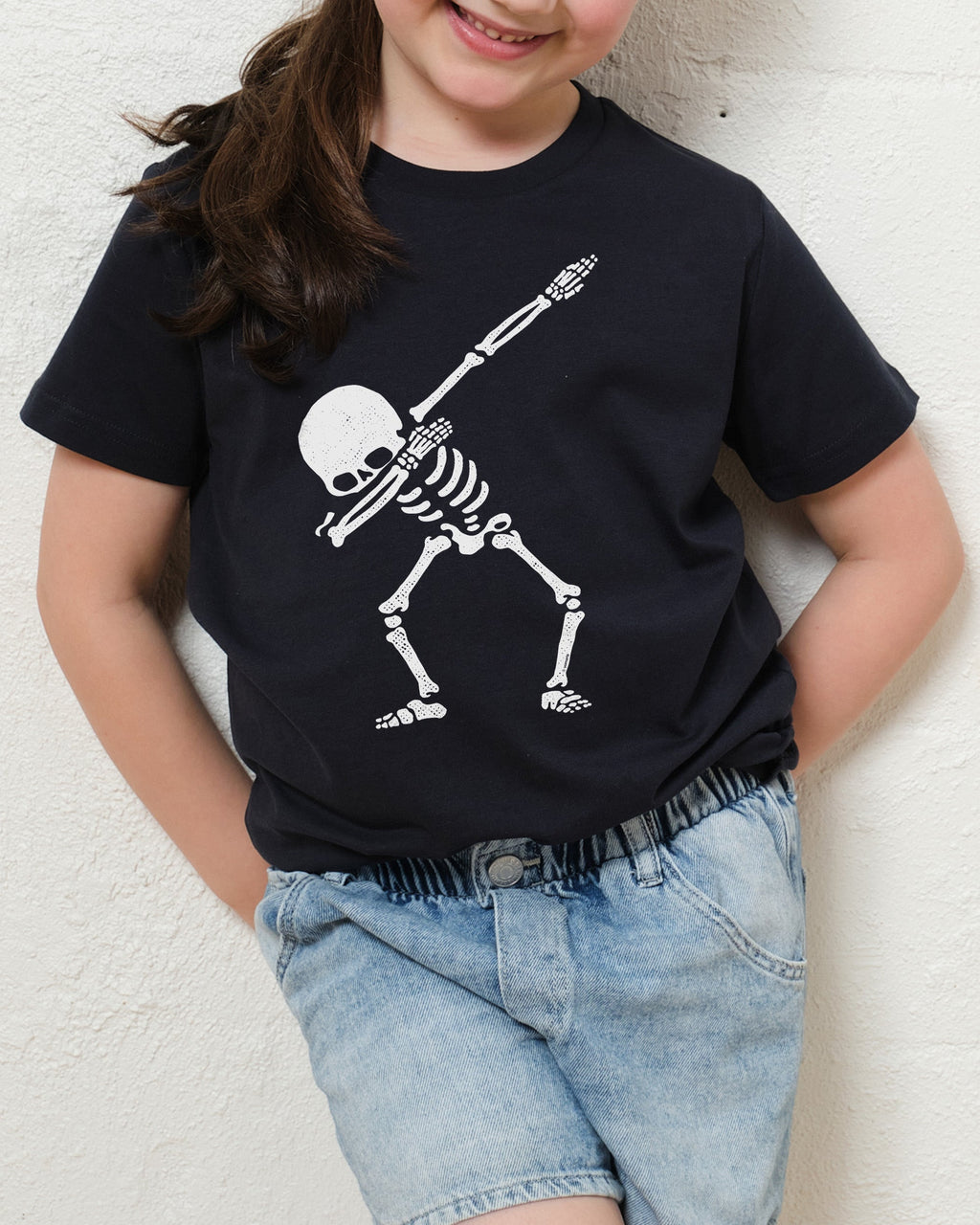 Dabbing Skeleton Kids T-Shirt product image 2