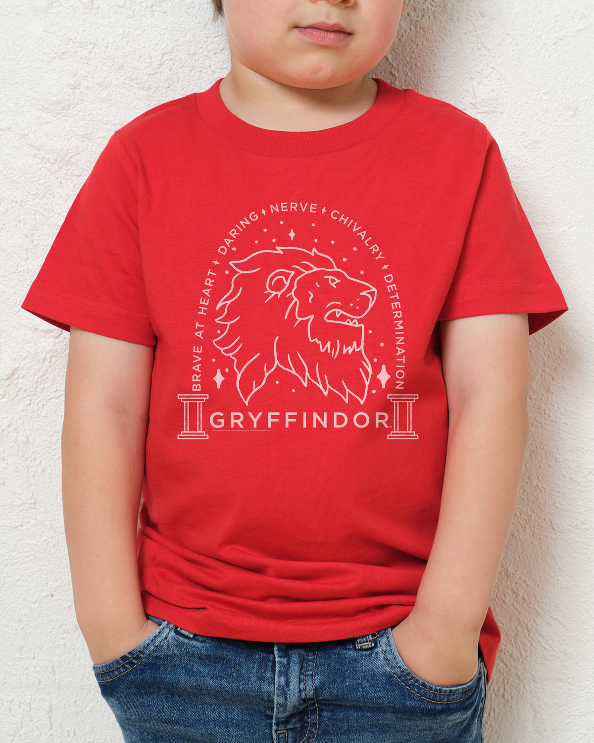 Gryffindor Monochrome Kids T-Shirt product image 2