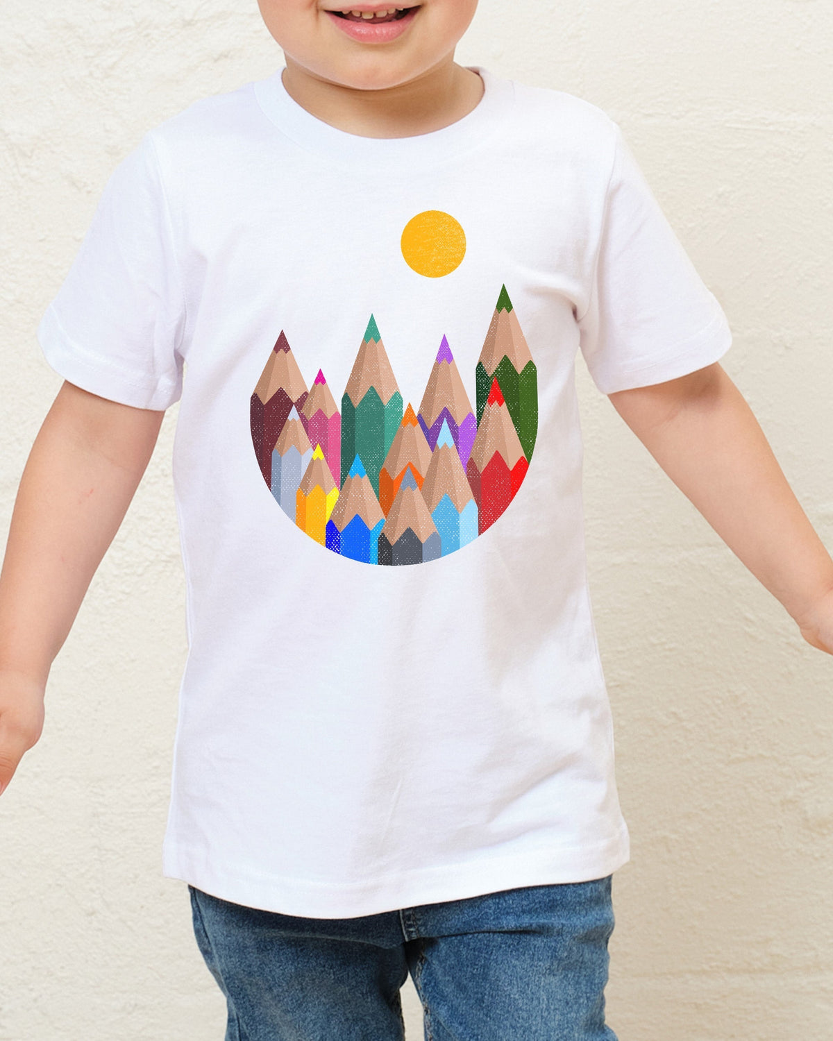 12 Colour Mountains Kids T-Shirt product image 3