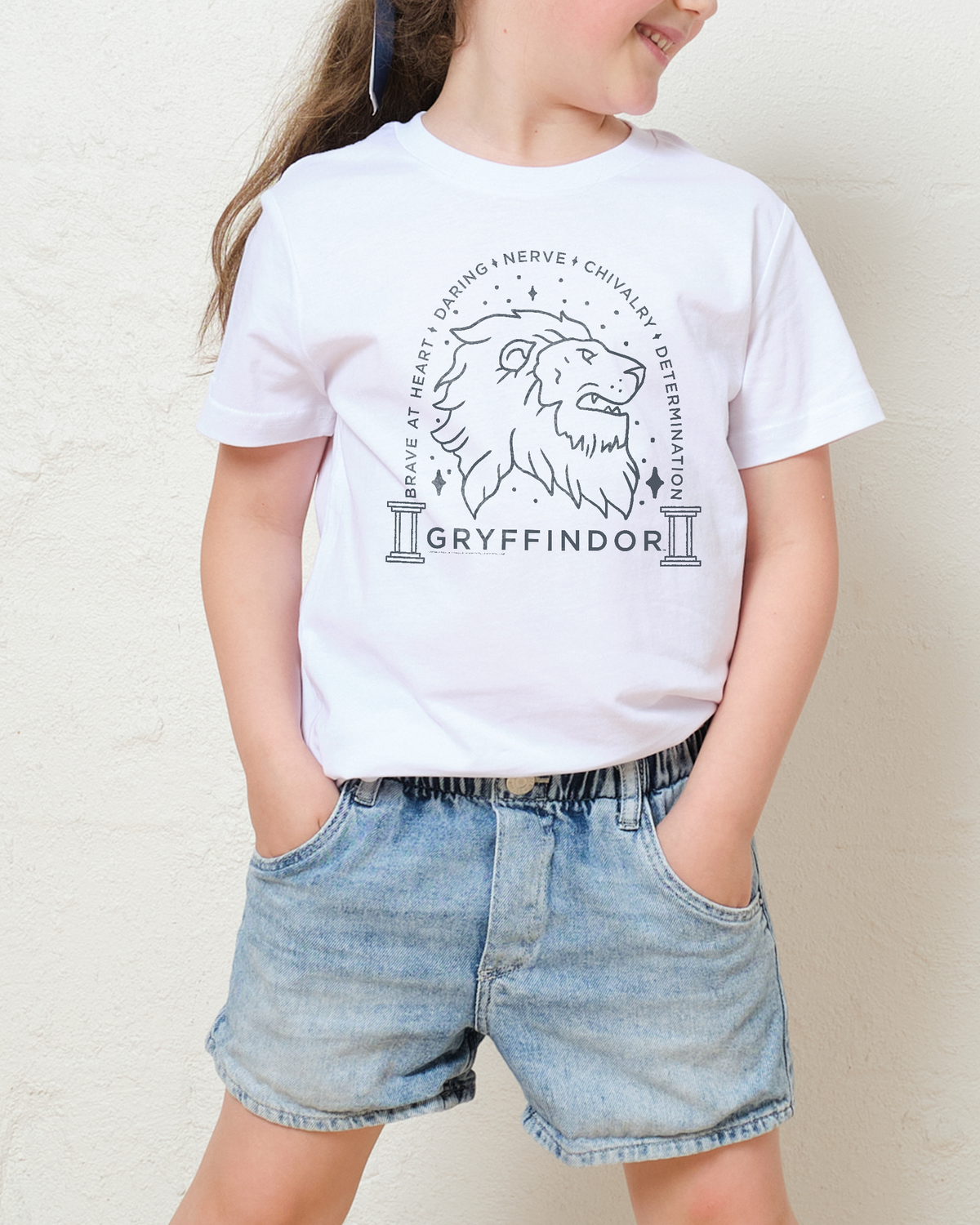 Gryffindor Monochrome Kids T-Shirt product image 3
