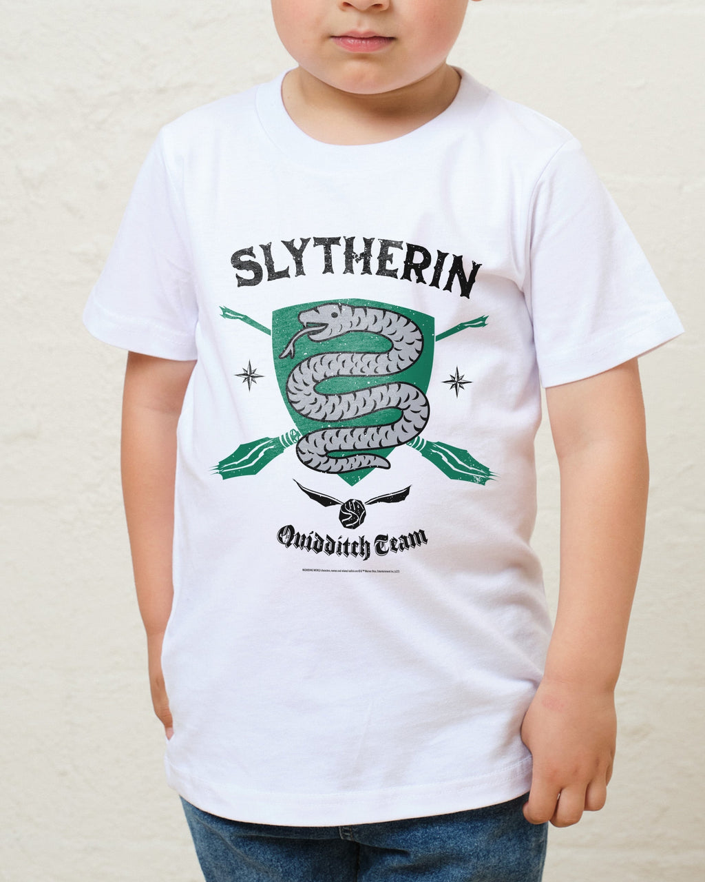 Slytherin Quidditch Team Kids T-Shirt product image 3