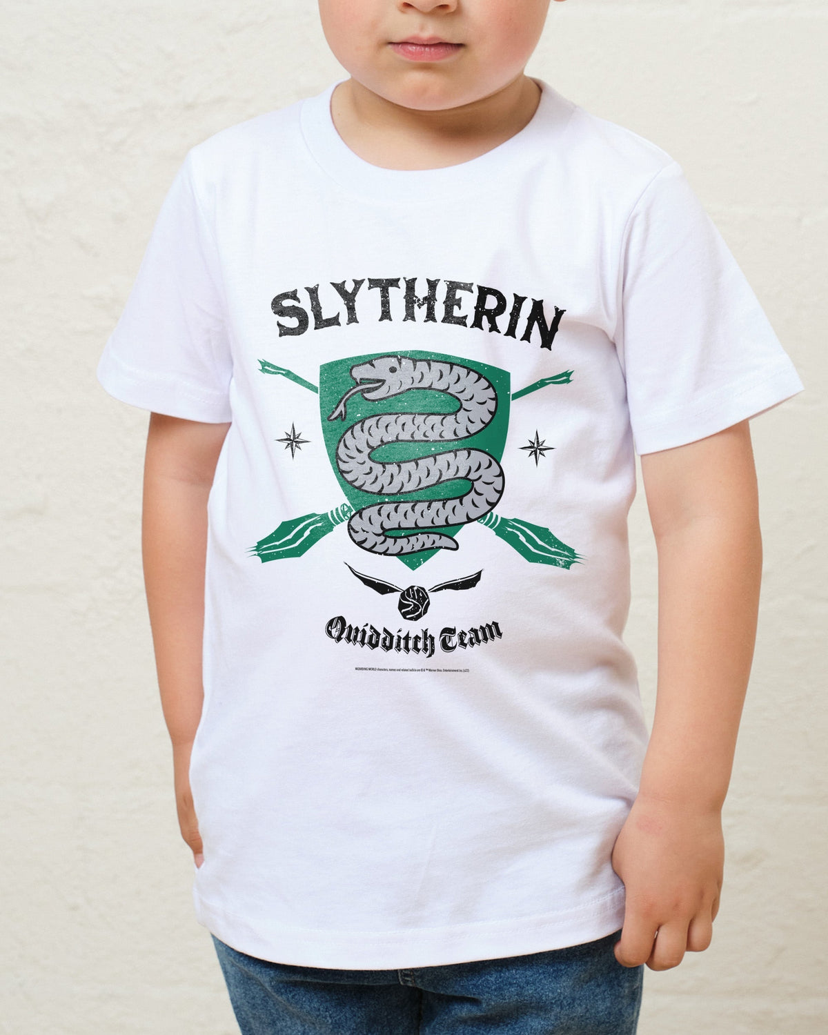 Slytherin Quidditch Team Kids T-Shirt product image 3