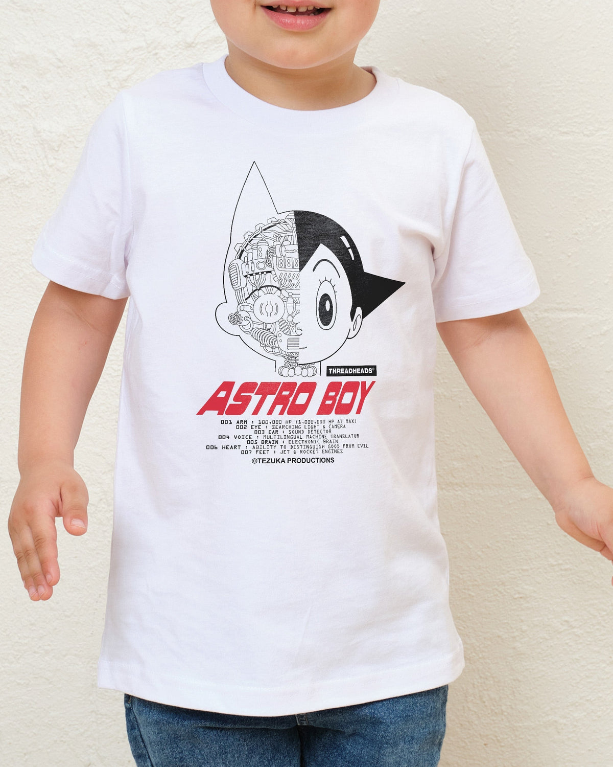 Astro Boy Head Data Kids T-Shirt product image 3