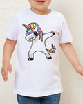 Dabbing Unicorn Kids T-Shirt product image 1