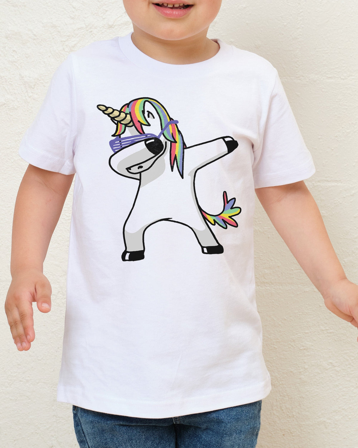 Dabbing Unicorn Kids T-Shirt product image 1