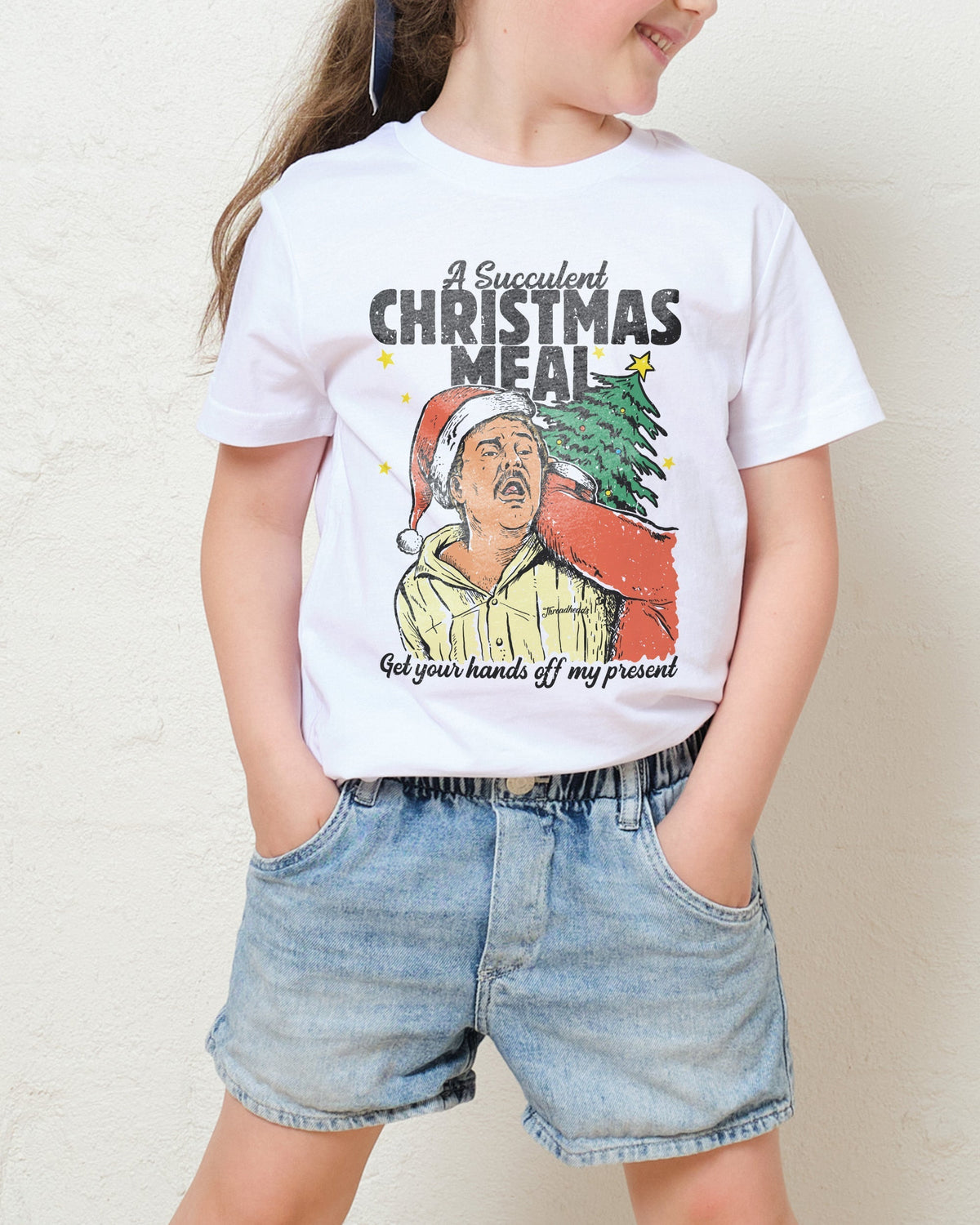 Succulent Christmas Meal Kids T-Shirt product image 1