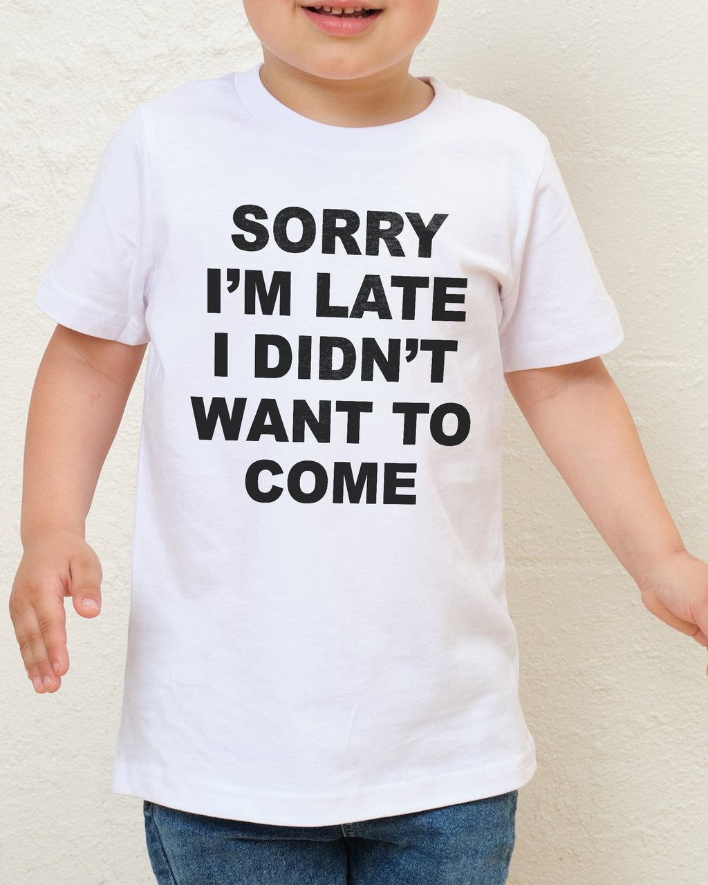 Sorry I'm Late Kids T-Shirt product image 3