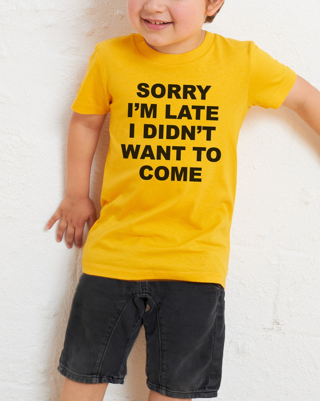 Sorry I'm Late Kids T-Shirt product image 4