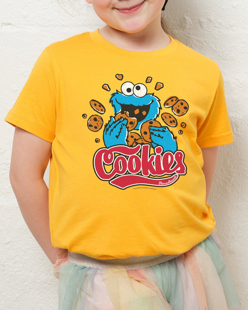 Cookie Monster Cookies Kids T-Shirt product image 1