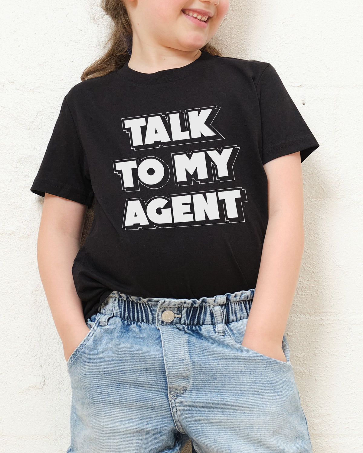 Talk To My Agent Kids T-Shirt product image 1