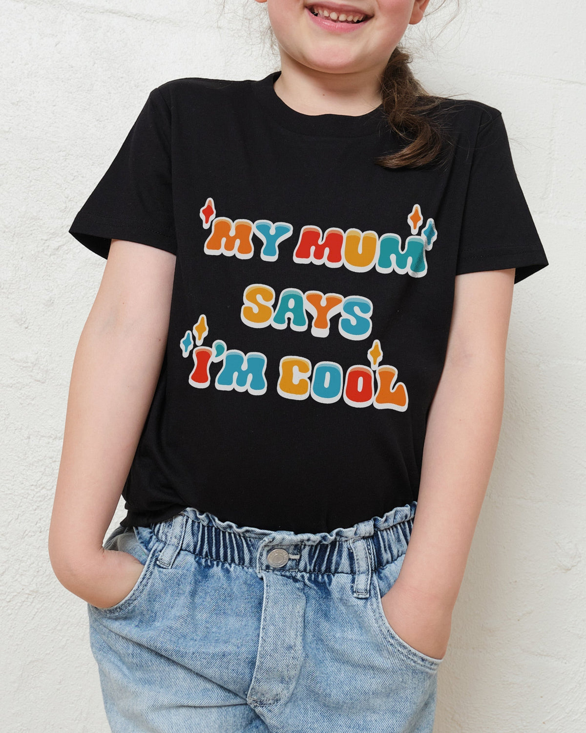 My Mum Says I'm Cool Kids T-Shirt product image 4
