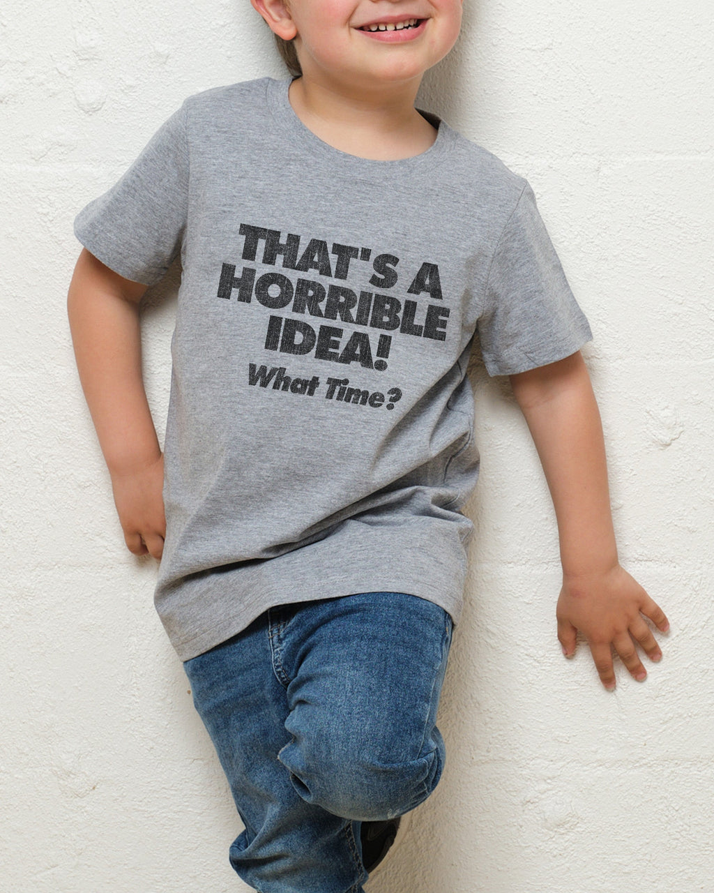 That's A Horrible Idea - What Time? Kids T-Shirt product image 3