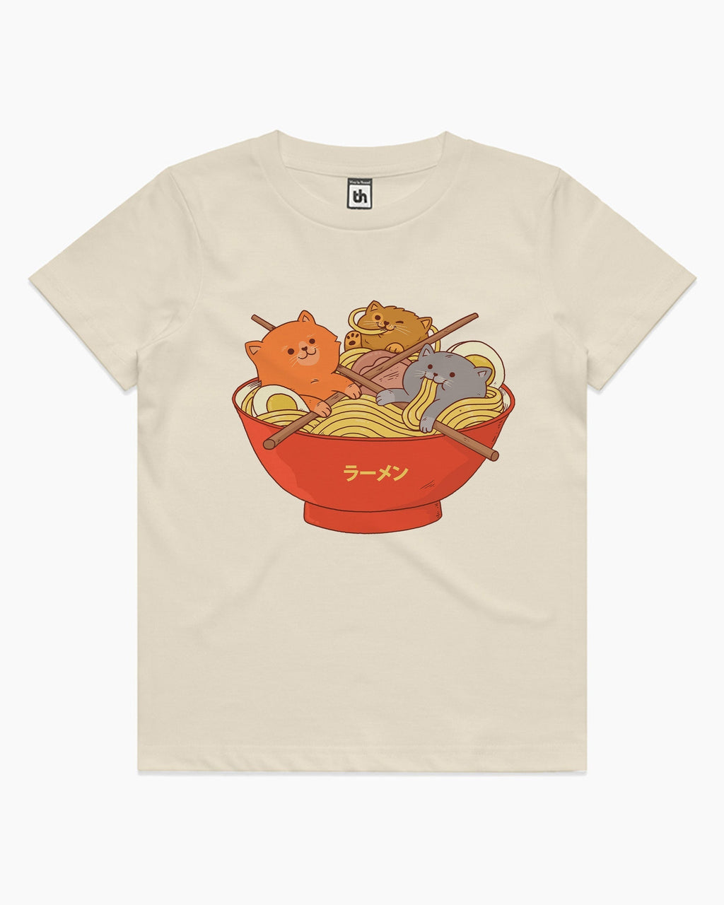 Ramen and Cats Kids T-Shirt product image 2