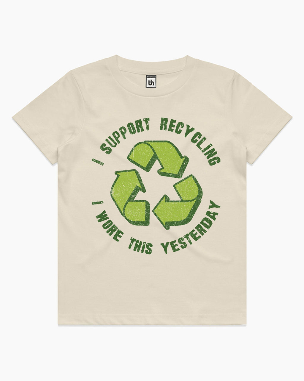 I Support Recycling Kids T-Shirt product image 5