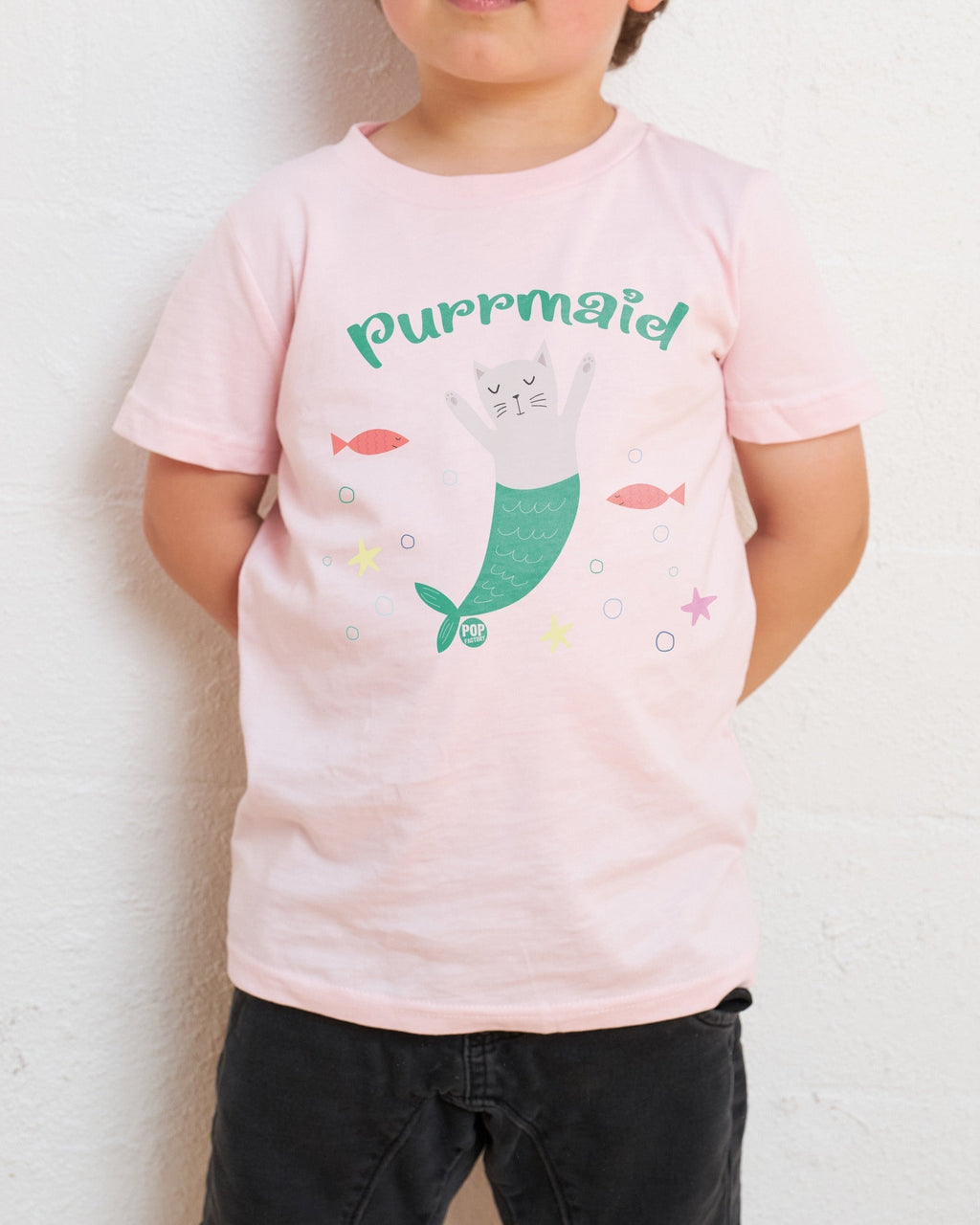 Purrmaid Kids T-Shirt product image 4