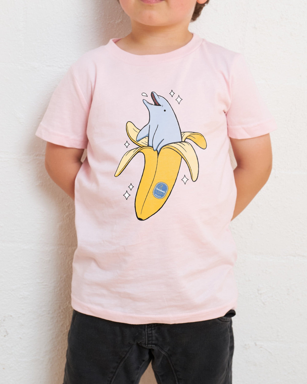 Banana Dolphin Kids T-Shirt product image 2