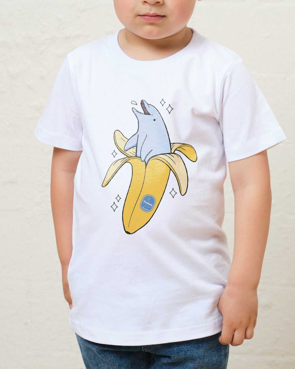 Banana Dolphin Kids T-Shirt product image 1