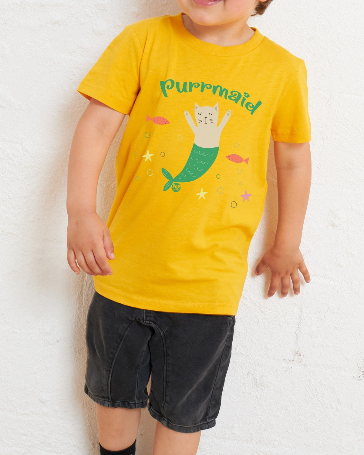 Purrmaid Kids T-Shirt product image 2