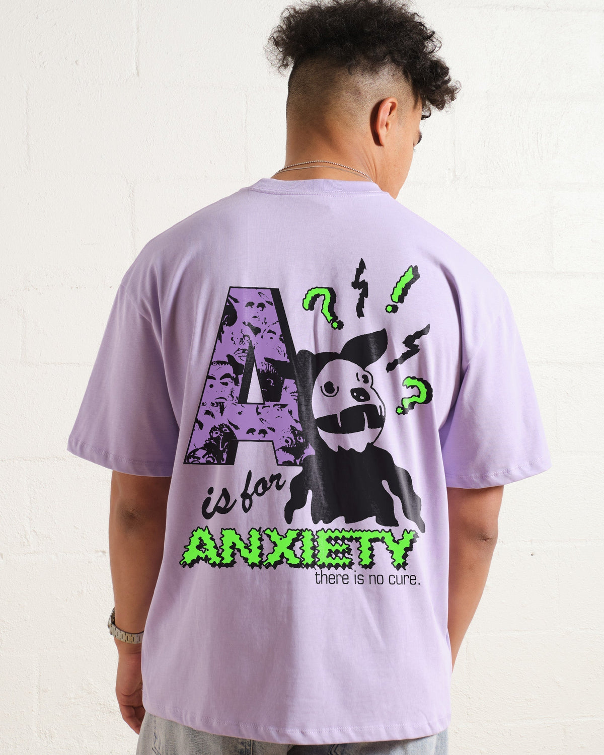 A Is For Anxiety Oversized Tee product image 1