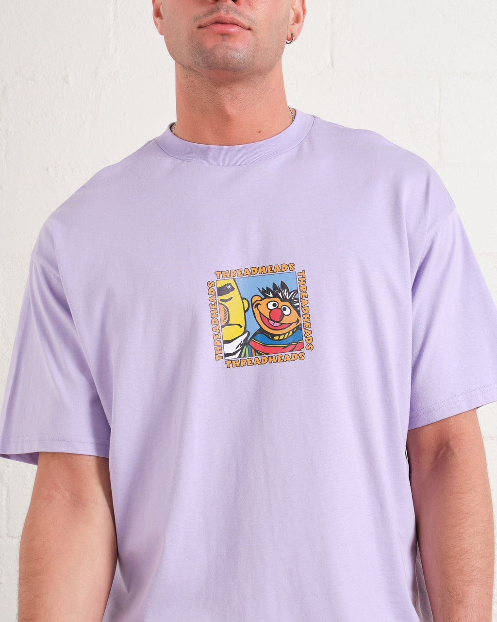 Bert And Ernie Driving Me Bananas Oversized Tee product image 4