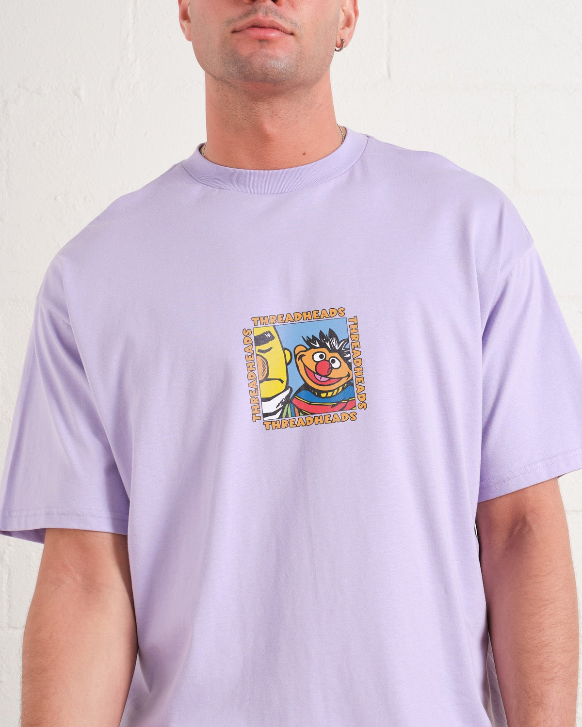 Bert And Ernie Driving Me Bananas Oversized Tee product image 4