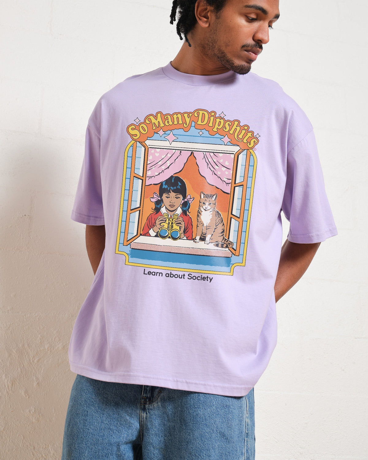 So Many Dipshits Oversized Tee product image 1
