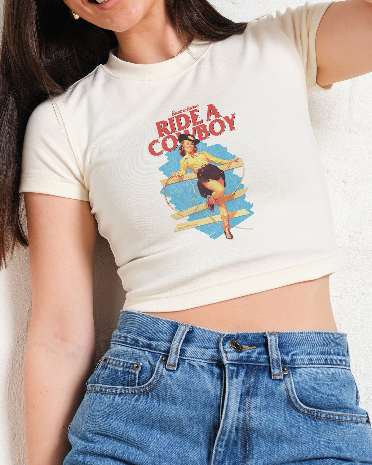 Save a Horse, Ride a Cowboy Baby Tee product image 1