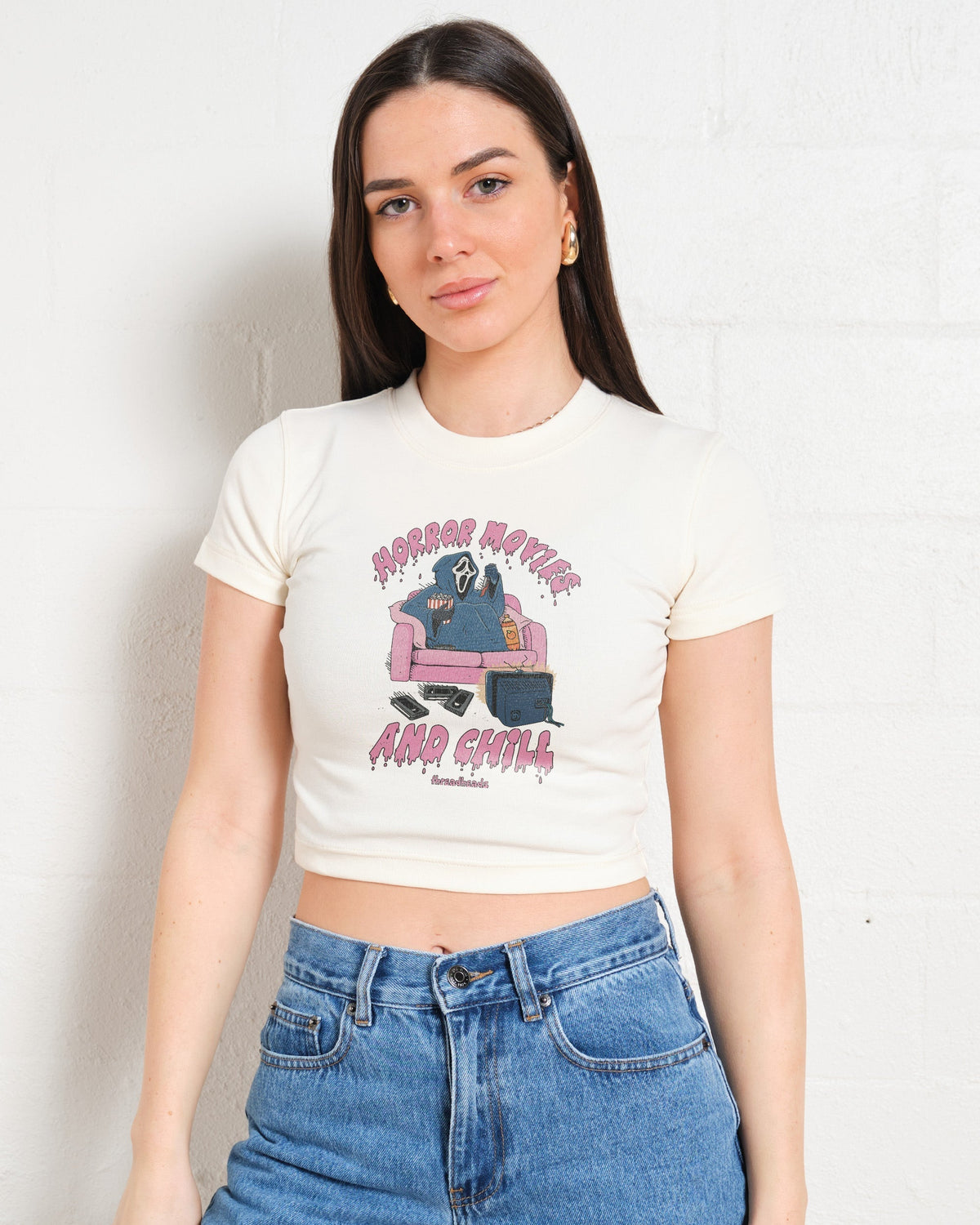 Horror Movies and Chill Baby Tee product image 2