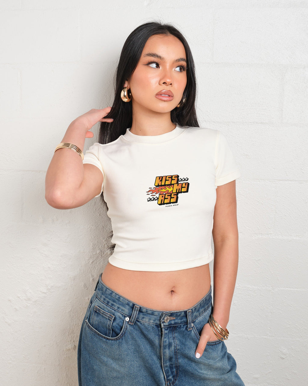 Kiss My Ass Baby Tee product image 2