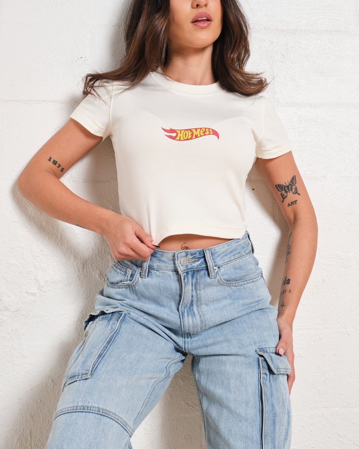 Hot Mess Baby Tee product image 2