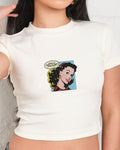 Woke Up Ready To Start Some Shit Baby Tee product image 1