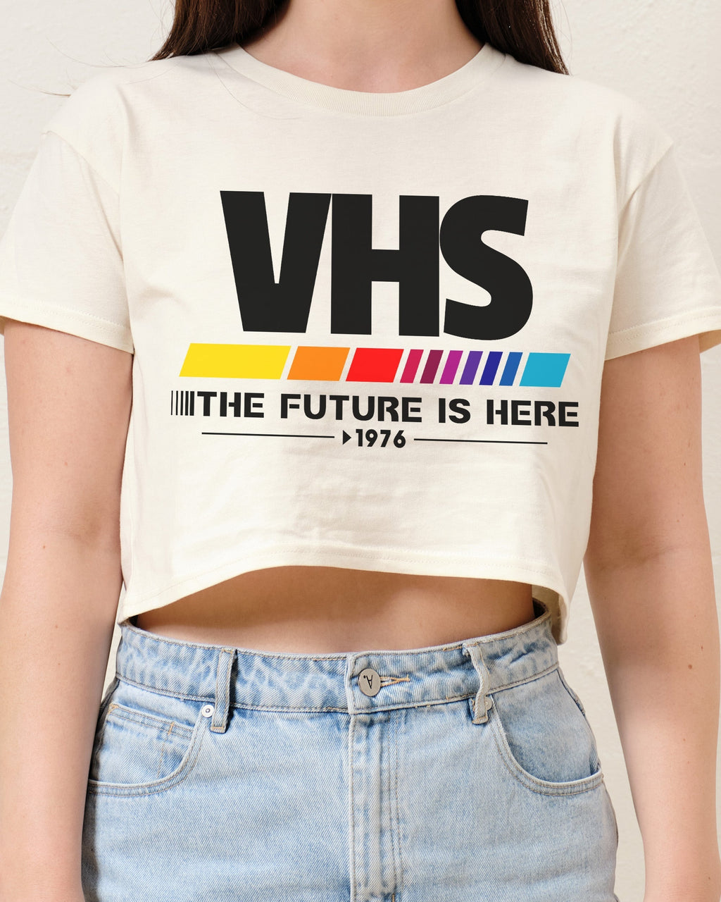 VHS - The Future is Now Crop Tee product image 4