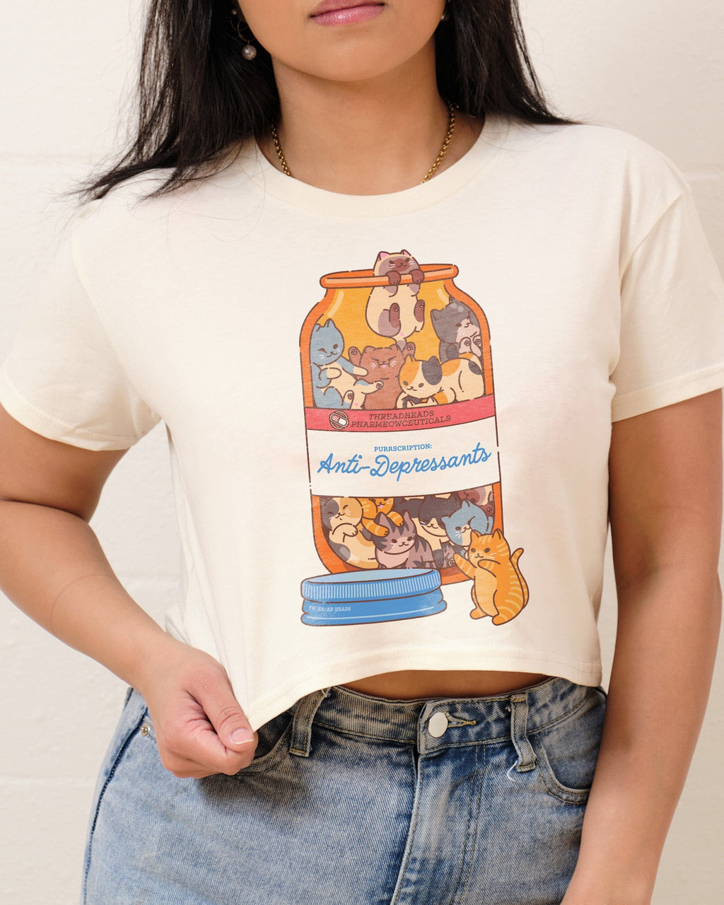 Anti-Depressants Crop Tee product image 2
