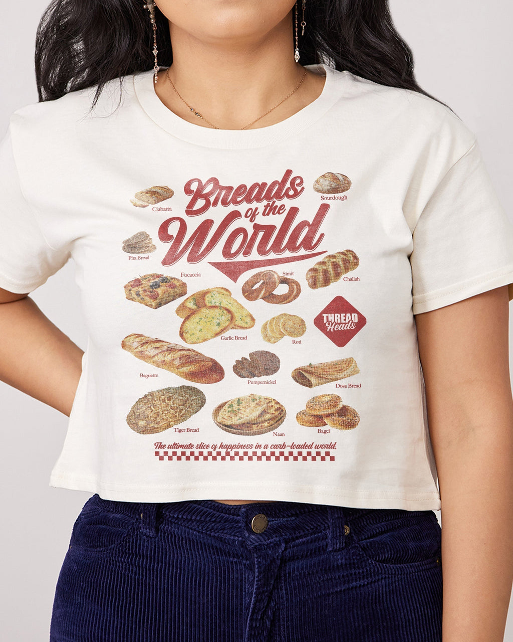 Breads of the World Crop Tee product image 3