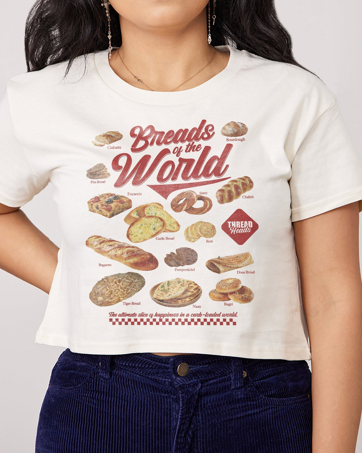 Breads of the World Crop Tee product image 3